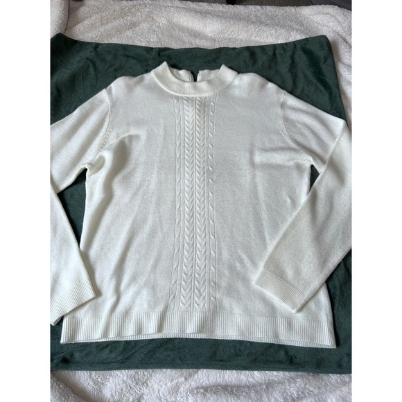 Lauren Brooke Sweaters - Lauren Brooke Women Pullover Sweater PL Super SOFT Work Attire Winter Fall